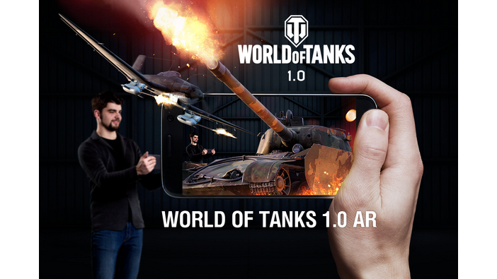 戦車を心ゆくまでARで愛でられる！「World of Tanks 1.0拡張現実AR体験」リリース