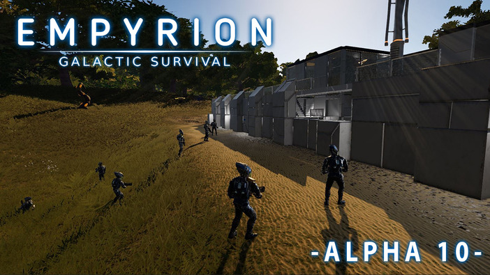 宇宙サンドボックスサバイバル『Empyrion - Galactic Survival』Alpha10配信―シールド機能実装や敵勢力による基地攻撃など