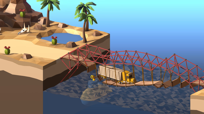 シュールな橋建設SLG続編『Poly Bridge 2』がリリース―クリエイティビティを呼び覚ませ