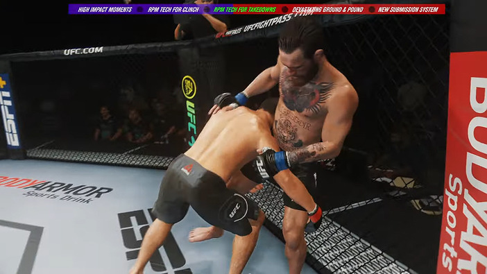 試合のすべてが大幅に進化した『UFC 4』ゲームプレイトレイラー！