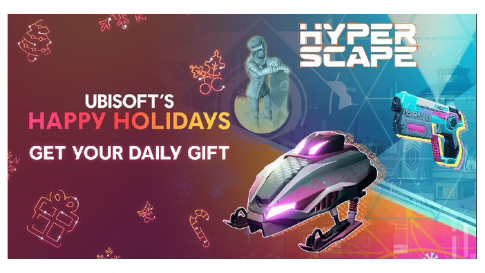 ユービーアイソフトの毎日プレゼントキャンペーン―5日目は基本無料バトルロイヤル『ハイパースケープ』の全機種向けアイテムパック