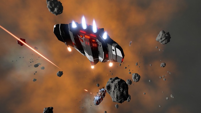 レーザーやシールドが無い実弾重視のSF宇宙船シム『Space Reign』ティーザー公開―任意の企業と契約し任務をこなそう