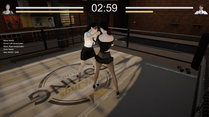 美女がセクシー姿で殴り合い！ボクシングシム『Boxing Queen』Steamでリリース