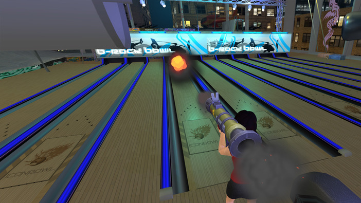 秘密兵器を景気よくぶっ放して、めざせストライク！『Bash Sports Online Bowling』リリース