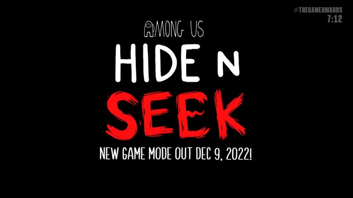 『Among Us』に新ゲームモード「Hide n Seek」追加が発表！全プラットフォーム向けに12月9日配信予定【TGA2022】