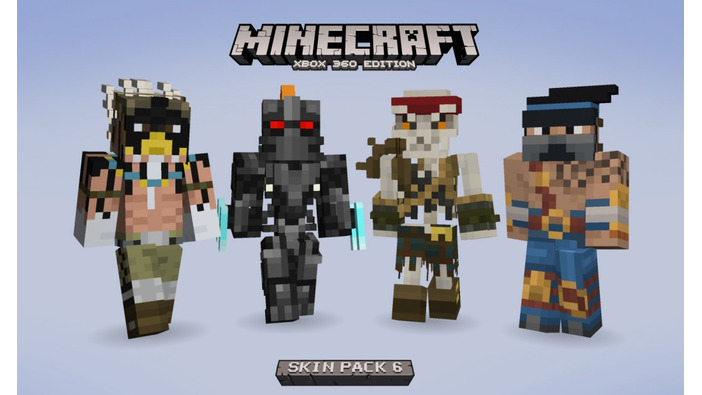 『Minecraft: Xbox 360 Edition』最新スキンパック「Skin Pack 6」の配信日及び全収録スキンが発表