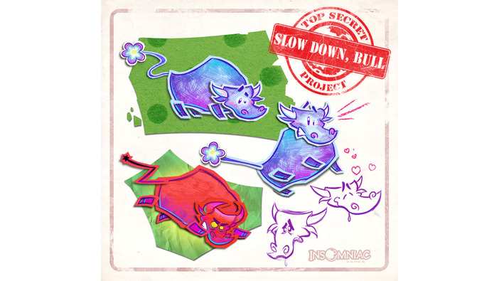 Insomniacから謎に包まれた新作ACT『Slow Down, Bull』が発表