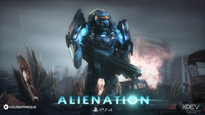 【GC 14】『RESOGUN』開発元が新作『Alienation』を発表、PS4向けのド派手なアーケードシューター