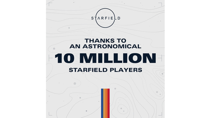 『Starfield』総プレイヤー1,000万人突破！発売から2週間経過もベセスダ最大ローンチの勢いのまま大台を突き破る