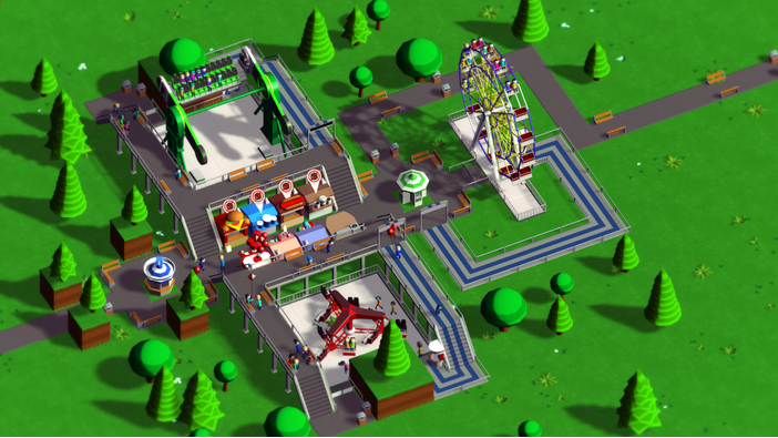 遊園地運営シム新作『Parkitect』がKickstarterに登場