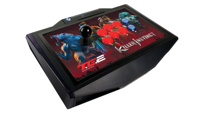 Mad Catz、Xbox One用アーケードコントローラ「Killer Instinct」を12月25日に発売