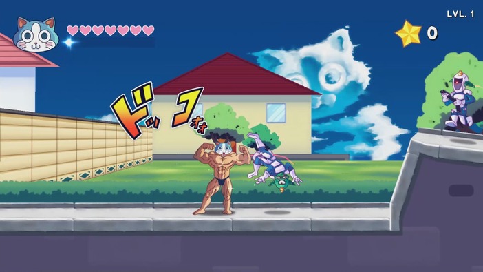 ムキムキすぎる猫ちゃんが殴る！爆笑大暴れACT『KinnikuNeko: SUPER MUSCLE CAT』Steamでデモ版配信開始