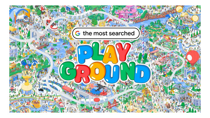 Google、25年分の検索トレンドを探せゲーム「Most Searched Playground」公開。過去の人気順位が分かるトレンドタイムカプセルも