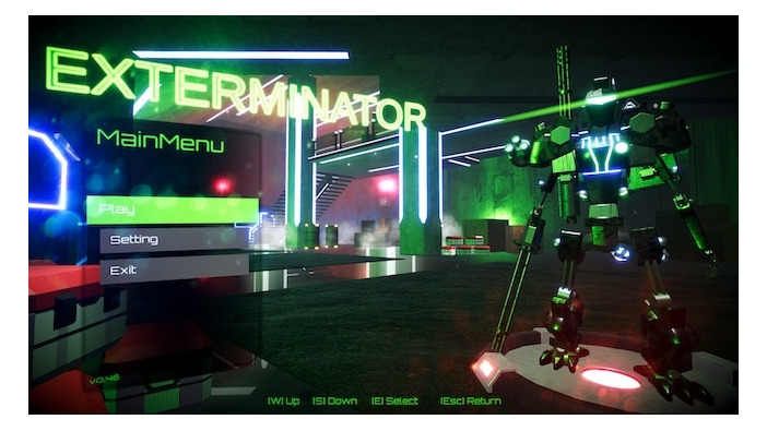 ロボットの能力を好みの装備やプレイスタイルでカスタマイズ『EXTERMINATOR』2024年3月リリース―ミッションベースのサードパーソンSTG