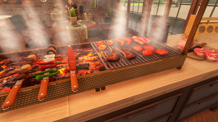 ケバブなど肉料理が画面に広がるシミュレーション『Kebab Chefs! - Restaurant Simulator』早期アクセス開始―マルチプレイでレストラン経営を楽しもう