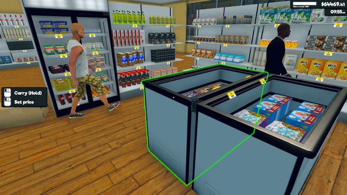 Steam売上2位の『Supermarket Simulator』商品陳列をしてくれる「Restocker」追加のアップデート