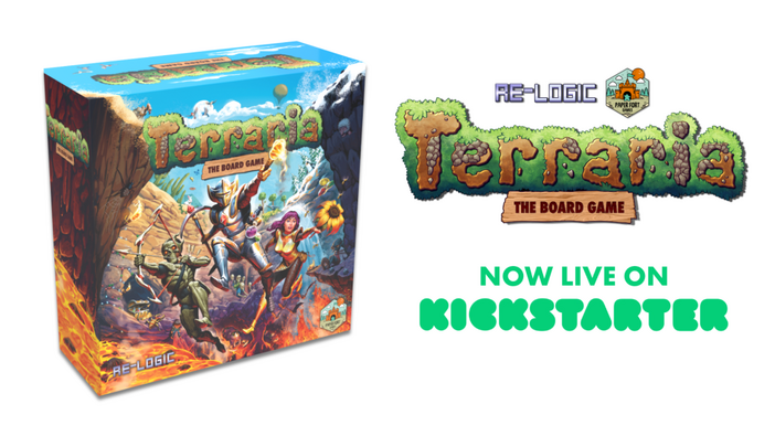 1～4人で遊べる『テラリア』のボードゲーム登場！「Terraria: The Board Game」Kickstarterにて支援者を受付中