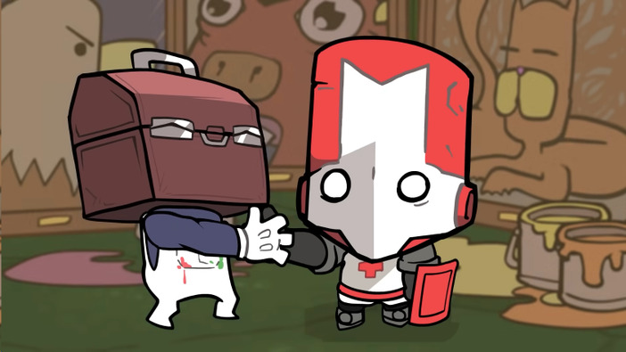 『Castle Crashers』約12年ぶりの新DLC「Painter Boss Paradise」発表！ 独自キャラスキンが作れる