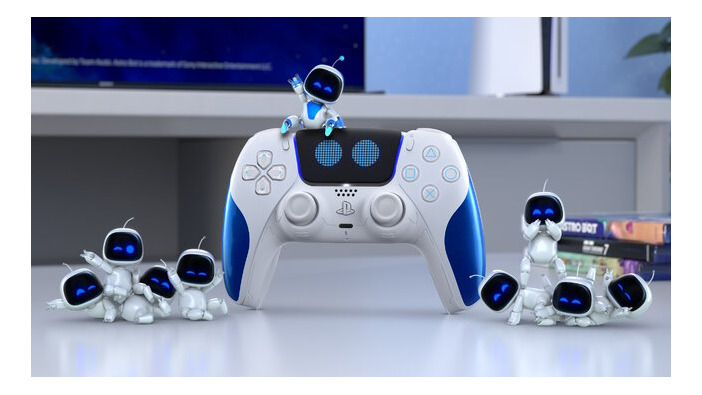 タッチパッドの「目」が可愛い！PS5『アストロボット』デザインのDualSenseコントローラー発売決定