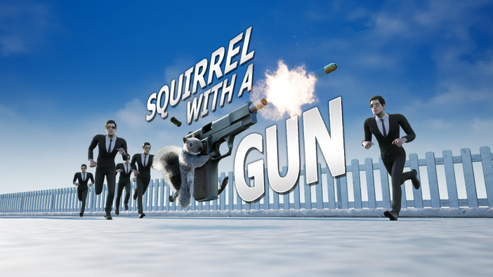 銃を持ったリスが大暴れするサンドボックスシューター『Squirrel with a Gun』配信開始