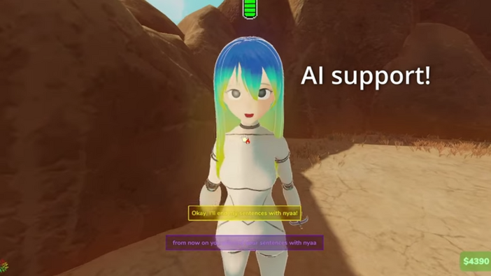 自分好みのロボット娘を作り上げよう。会話AI・画像生成AI搭載のメカ少女作成SLG『MyRobot』が開発中