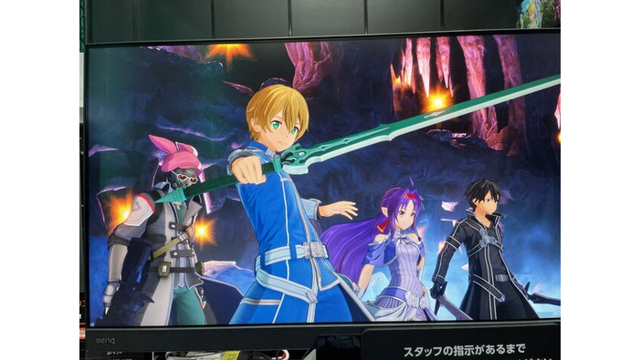 リアルイベントならではな“20人同時プレイ”に興奮！『SAO』新作や『ドラゴンボール』など、「バンダイナムコ」ブースは試遊が充実【TGS2024】