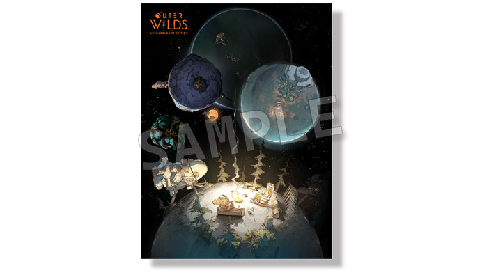 『Outer Wilds: Archaeologist Edition』出水ぽすか氏がキービジュアル描くパッケージ版がPS5/スイッチ向けに発売！初回特典はつまずきポイントを解説する宇宙飛行士必読のスターターガイドブック