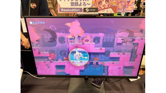 イマドキギャルがタイムリープ！パズルACTとヤバ過ぎるストーリーが光る『RewindGirl』【東京ゲームダンジョン6】