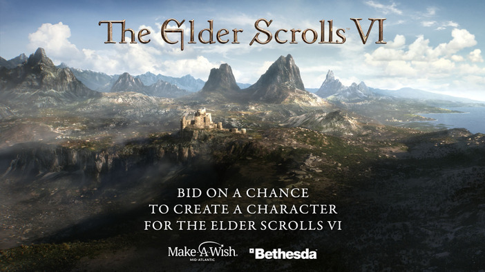 子供の夢もファンの夢も叶っちゃう『The Elder Scrolls VI』“オリジナルNPC制作権”がチャリティオークションに出品。ゲームはまだいつ出るかわからない