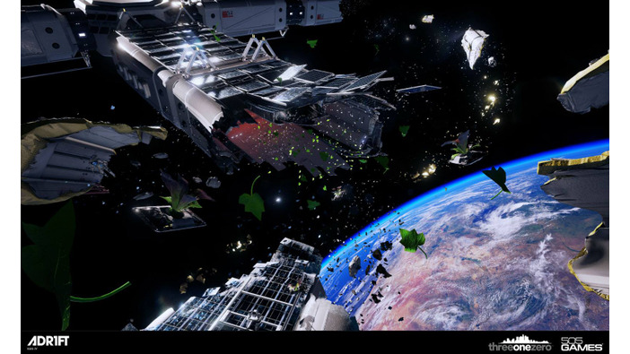 1人称宇宙ADV『ADR1FT』約9分のプレイ映像―崩壊した宇宙ステーションを探索