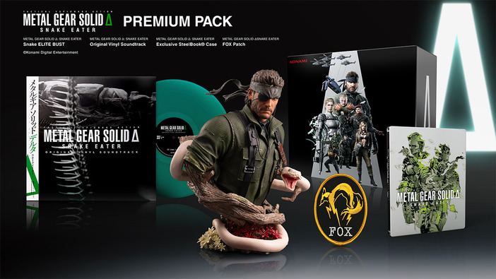 リメイク版でもアッコさんがスネェェク・イータァア！『MGS Δ』Premium Packにオリジナル版予約特典だった「Snake Eater Japanese Version」復刻収録