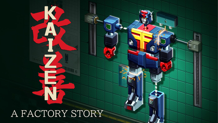 80年代の日本が舞台の工場自動化パズル『Kaizen: A Factory Story』発表！ 生産ラインを設計・構築・改善