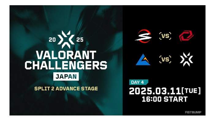 「VALORANT Challengers Japan 2025」Sengoku Gamingが連勝でMain Stageへ進出！全出場チームが出揃う