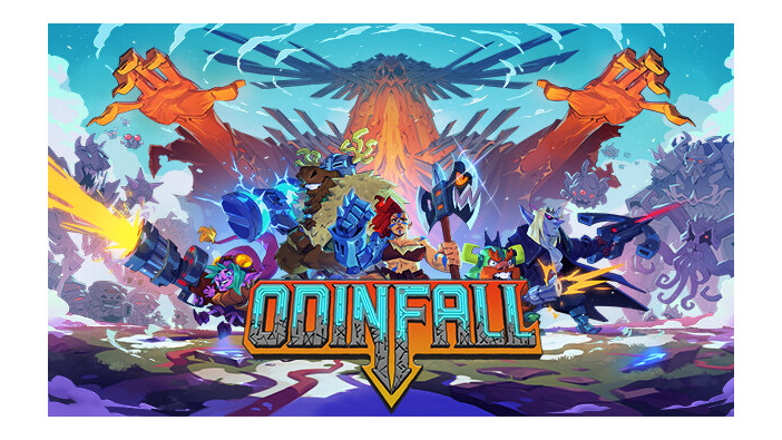 機械化北欧神話ローグライトACT『Odinfall』早期アクセス開始―自分好みの武器を作りステージもろともロボット神を破壊しよう