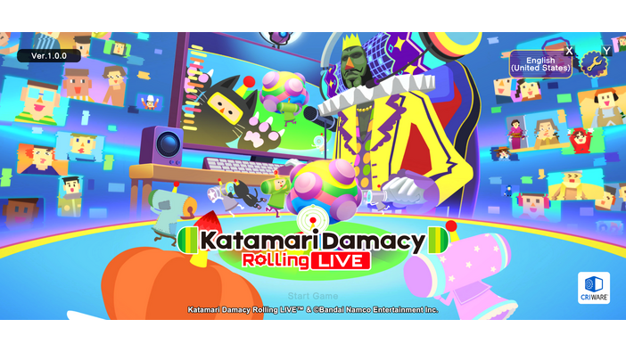 今度は動画配信だ！？『塊魂』新作登場『塊魂 Rolling LIVE』Apple Arcadeにて4月3日配信決定