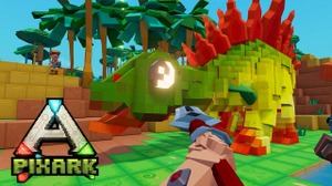 恐竜サバイバル『ARK』スピンオフ『PixARK』トレイラー！ マイクラ風ボクセルサンドボックスに【UPDATE】 画像