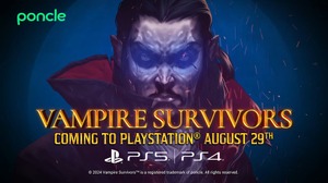 待望のPS4/PS5版『Vampire Survivors』8月29日に発売決定！告知トレイラー公開 画像