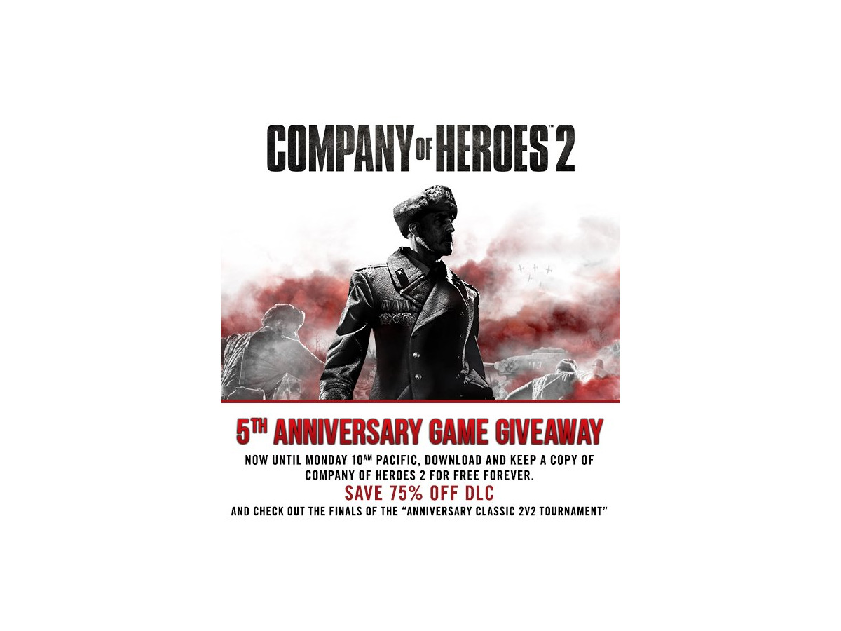 Steamにて Ww2rts Company Of Heroes 2 が期間限定無料配布 Dlcセールも実施 Game Spark 国内 海外ゲーム情報サイト