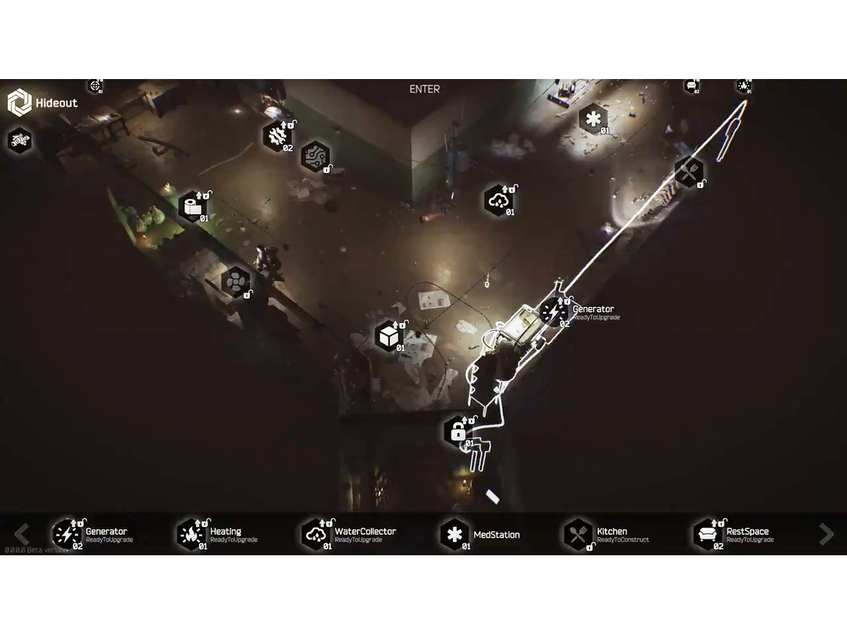 硬派fps Escape From Tarkov に実装される隠れ家機能 Hideout のチラ見せ映像が公開 Game Spark 国内 海外ゲーム情報サイト