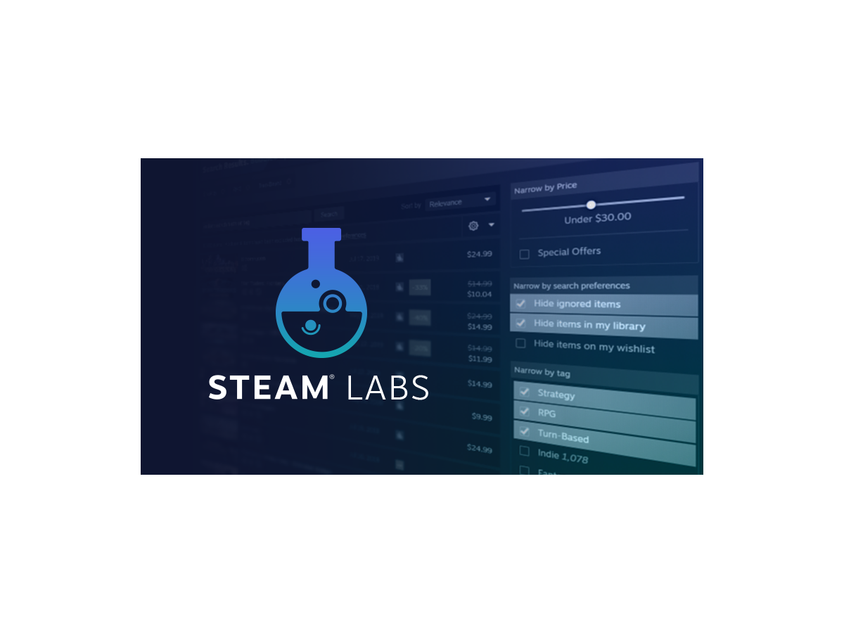 Steamストア検索機能が試験的に強化 無限スクロールや所有ゲーム無視オプションなど Steamラボ も更新 Game Spark 国内 海外ゲーム情報サイト