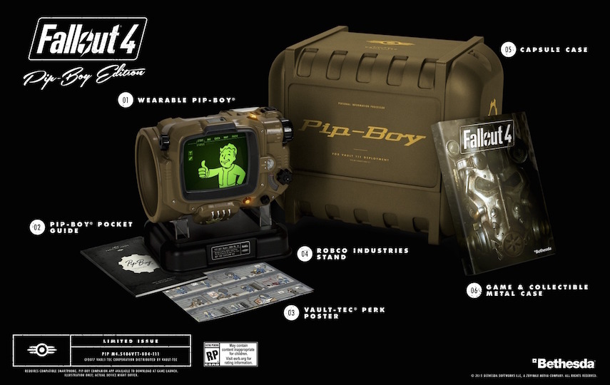 特典付限定版『Fallout 4 Pip-Boy Edition』一部海外小売店で再び 