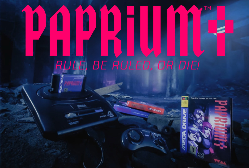 まさかのメガドライブ新作『PAPRIUM』が発売決定！―蘇る16Bit 