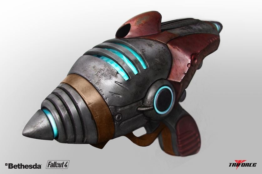 汚れ加工がイカす『Fallout 4』Alien Blaster実物大レプリカが登場 