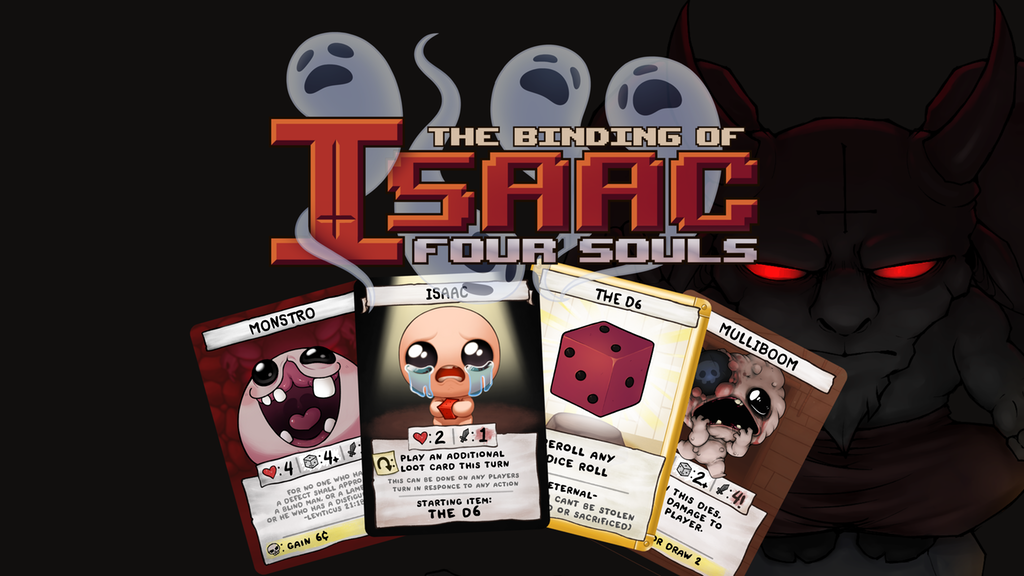 アイザックの伝説』カードゲーム『The Binding of Isaac: Four Souls 