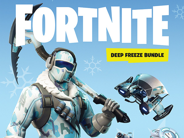 フォートナイト』特別パッケージ版『Fortnite: Deep Freeze Bundle』が