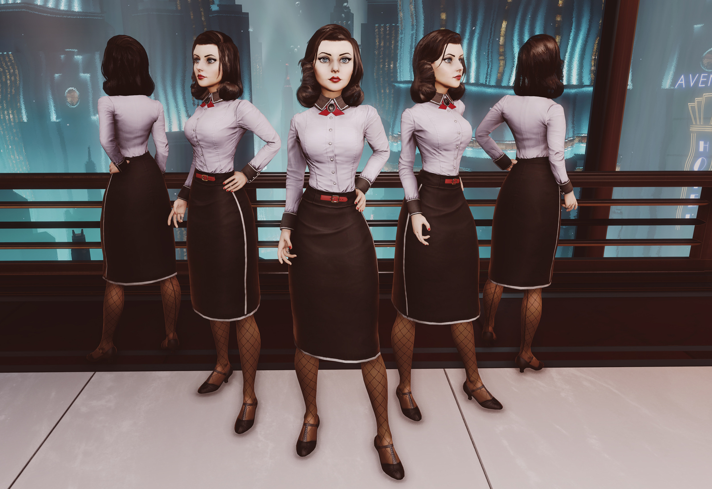 Bioshock Infinite Dlc Burial At Sea に登場する大人の女性となったエリザベスを収めた新ショットが公開 Game Spark 国内 海外ゲーム情報サイト