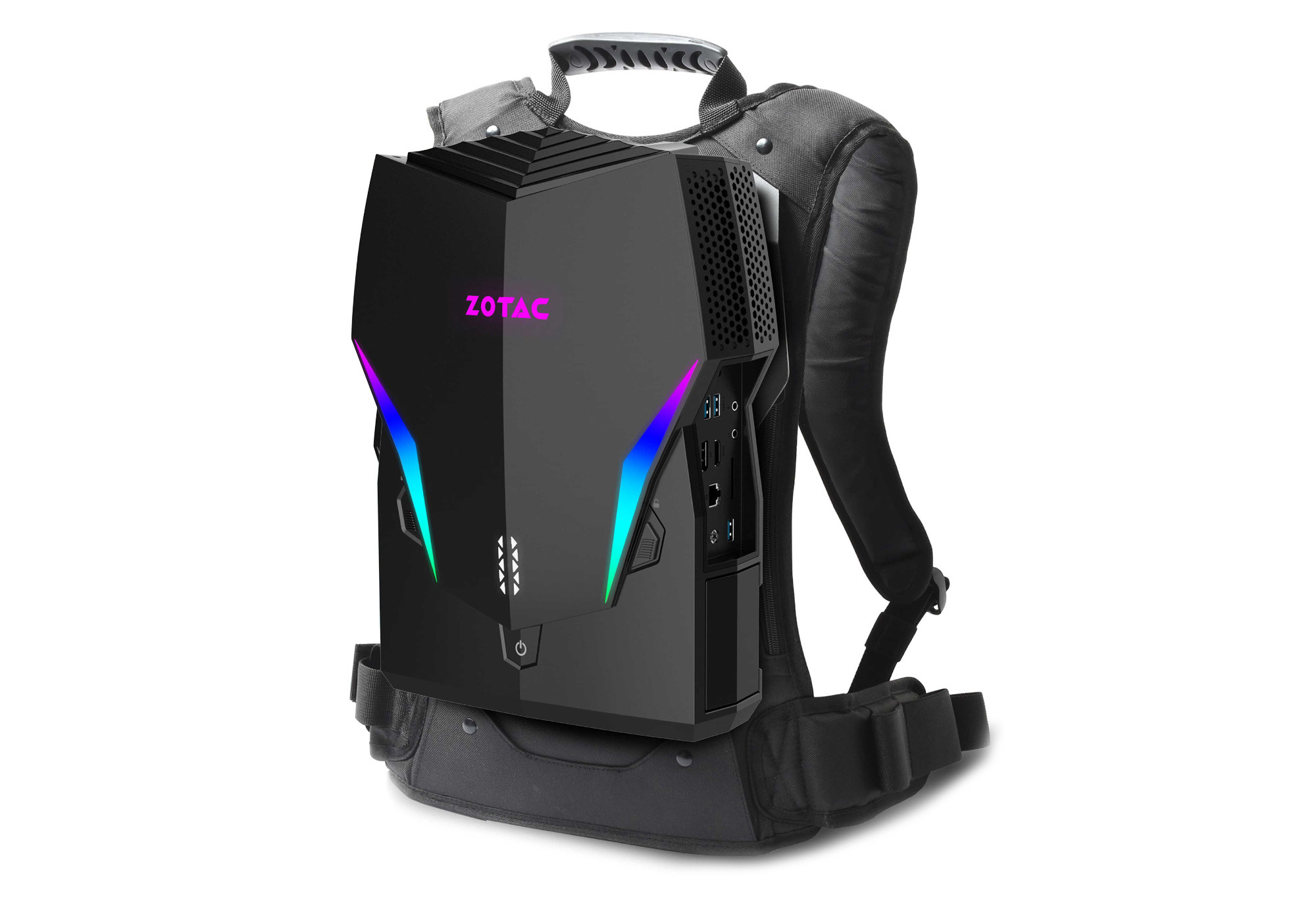 ZOTAC、「背負える」VR特化型バックパックPC「ZOTAC VR GO 2.0」発表