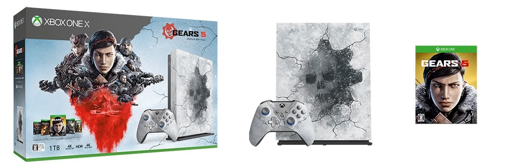 Gears 5』同梱のXbox One本体の発売日が変更―同梱ゲームの変更に伴い