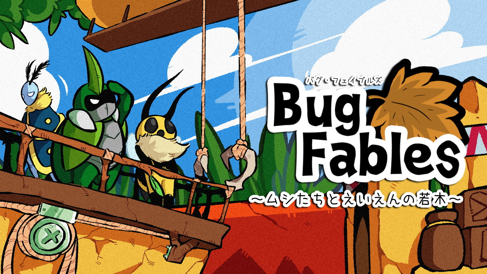壮大アドベンチャーrpg Bug Fables Pc向け配信開始 ムシの世界を大冒険 Game Spark 国内 海外ゲーム情報サイト
