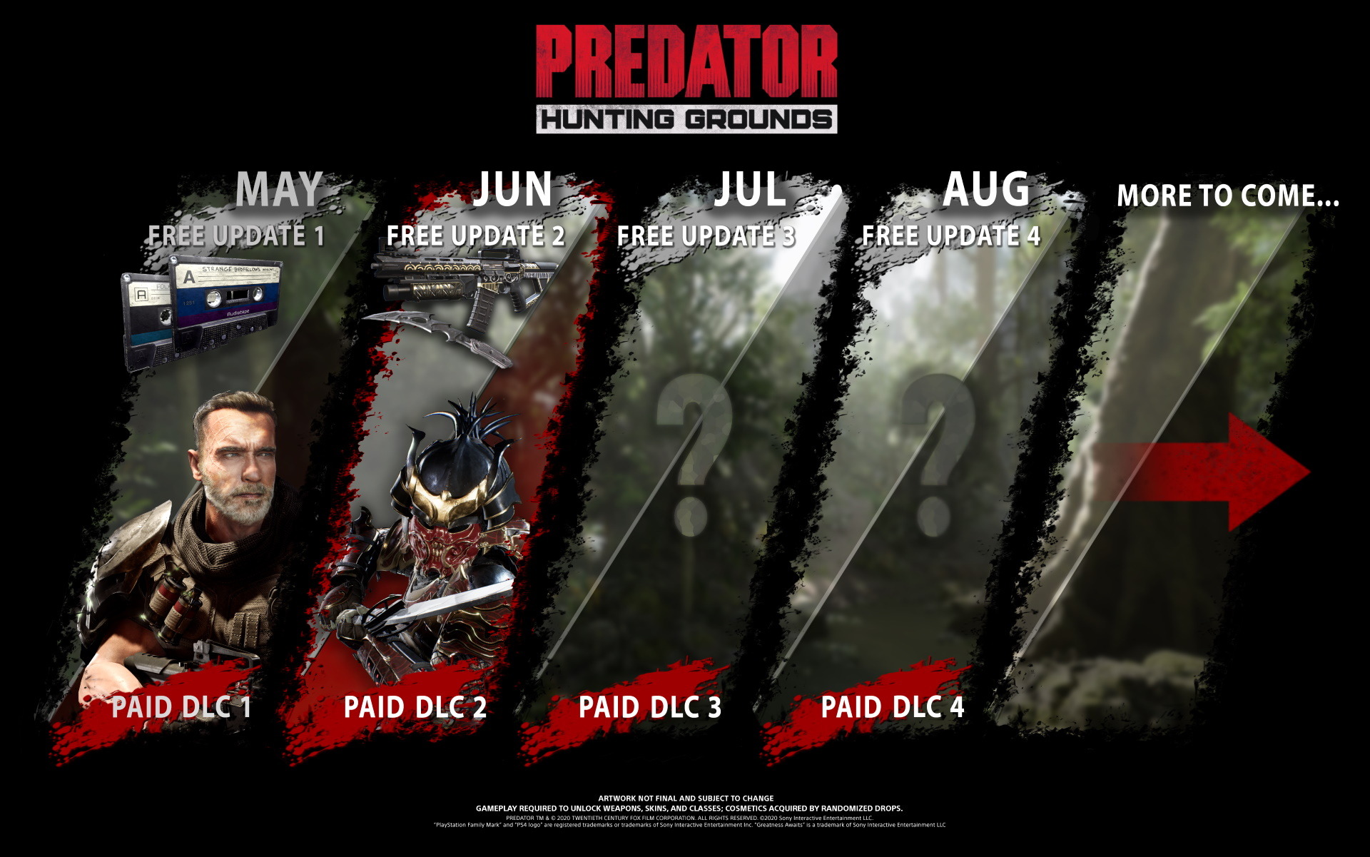 新たな狩人は 江戸の悪魔 Predator Hunting Grounds Dlc第2弾 サムライプレデター 6月末に発売 Game Spark 国内 海外ゲーム情報サイト